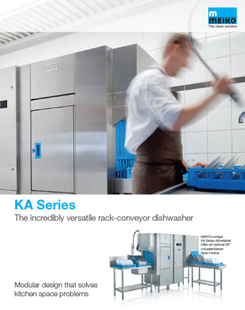 MEIKO KA Series Rack Conveyor Dishwasher